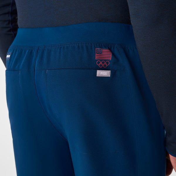 Men's Team USA Blue FIGS x Team USA Straight-Leg - Scrub Pant