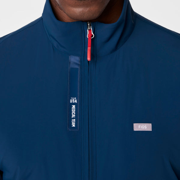 men's Team USA Blue FIGS x Team USA Off-Shift - Float Bomber Vest™