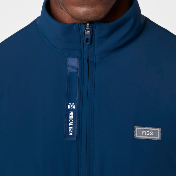 men's Team USA Blue FIGS x Team USA On-Shift - Float Bomber Jacket™
