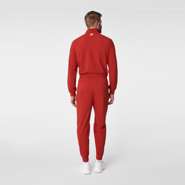 men's Team USA Red FIGS x Team USA FIBREx Mock Neck Longsleeve - Scrubjumpsuit™