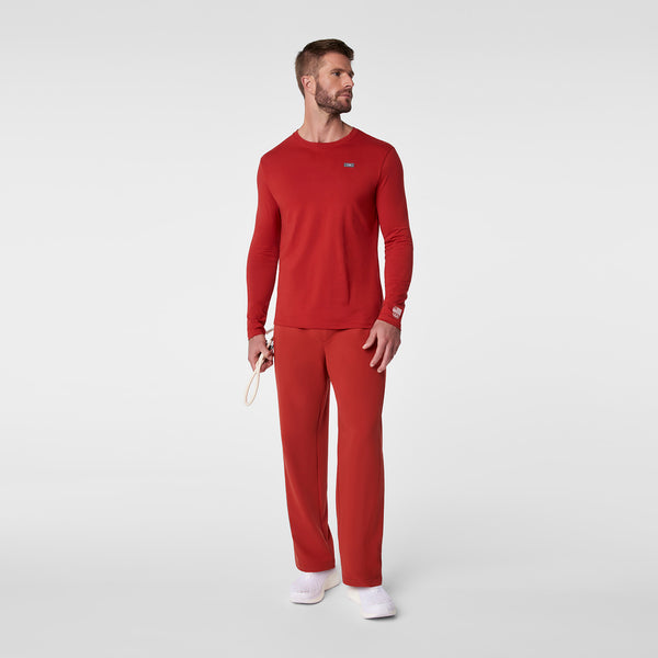 men's Team USA Red FIGS x Team USA Graphic Supersoft - Longsleeve Underscrub