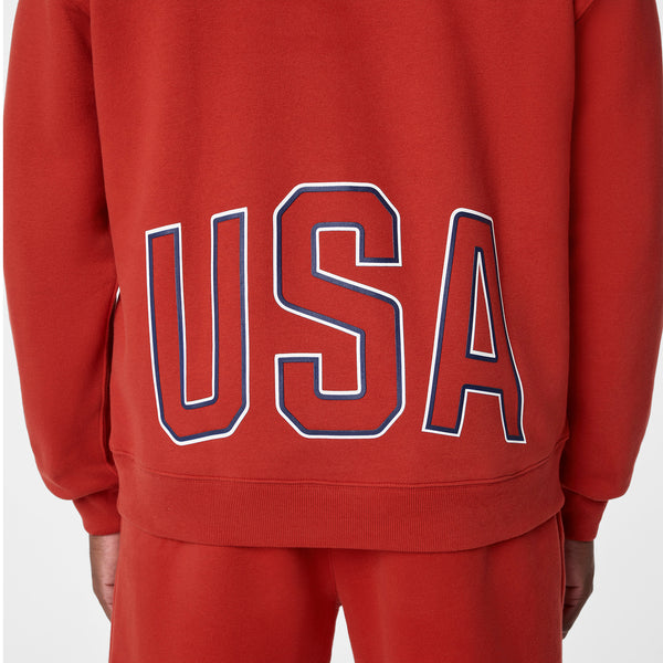 men's Team USA Red FIGS x Team USA Off-Shift - Hoodie Sweatshirt™
