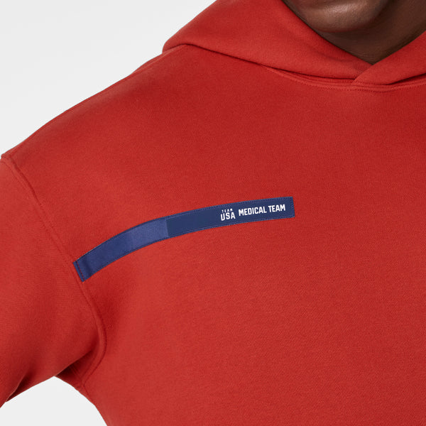 men's Team USA Red FIGS x Team USA Off-Shift - Hoodie Sweatshirt™