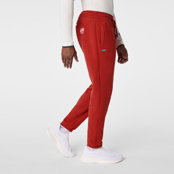 men's Team USA Red FIGS x Team USA Off-Shift - Relaxed Jogger Sweatpants™