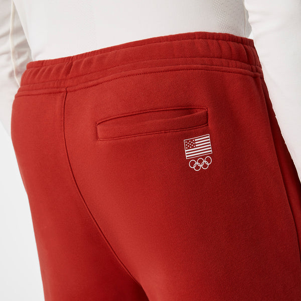 men's Team USA Red FIGS x Team USA Off-Shift - Relaxed Jogger Sweatpants™