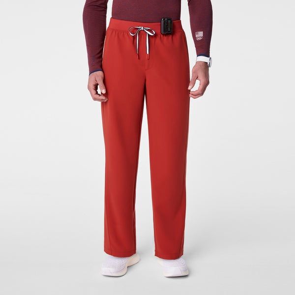 Men's Team USA Red FIGS x Team USA Straight-Leg - Scrub Pant