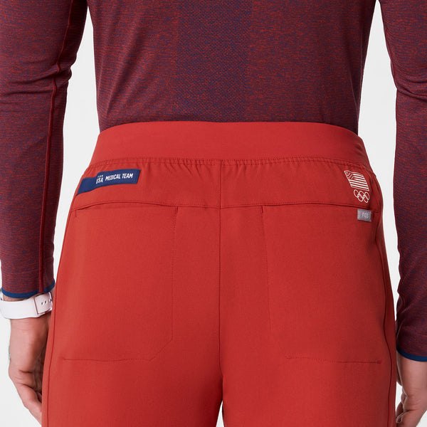 Men's Team USA Red FIGS x Team USA Straight-Leg - Scrub Pant