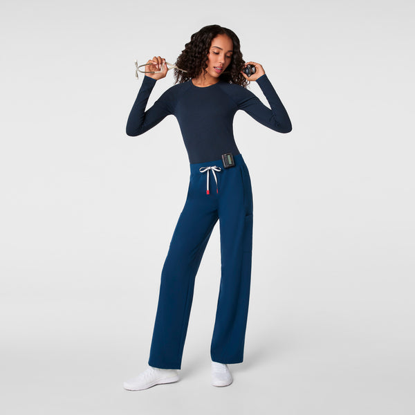 women's Team USA Blue FIGS x Team USA Salta - Long-Sleeve Underscrub
