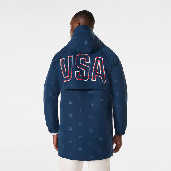 Men's Team USA Blue FIGS x Team USA On-Shift Stadium Jacket™