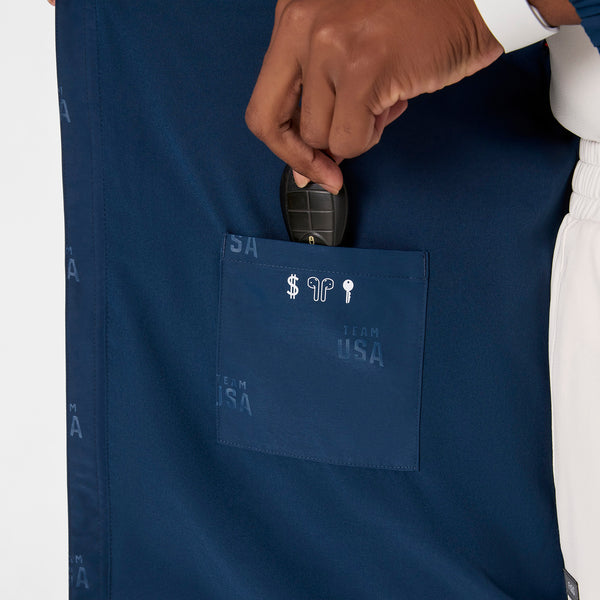 Men's Team USA Blue FIGS x Team USA On-Shift Stadium Jacket™