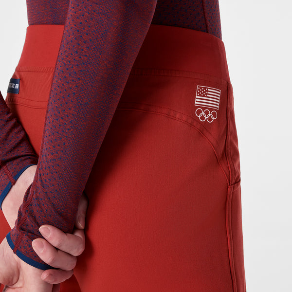 women's Team USA Red FIGS x Team USA Kade - Cargo Scrub Pant™