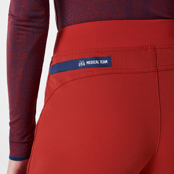 women's Team USA Red FIGS x Team USA Kade - Tall Cargo Scrub Pant™