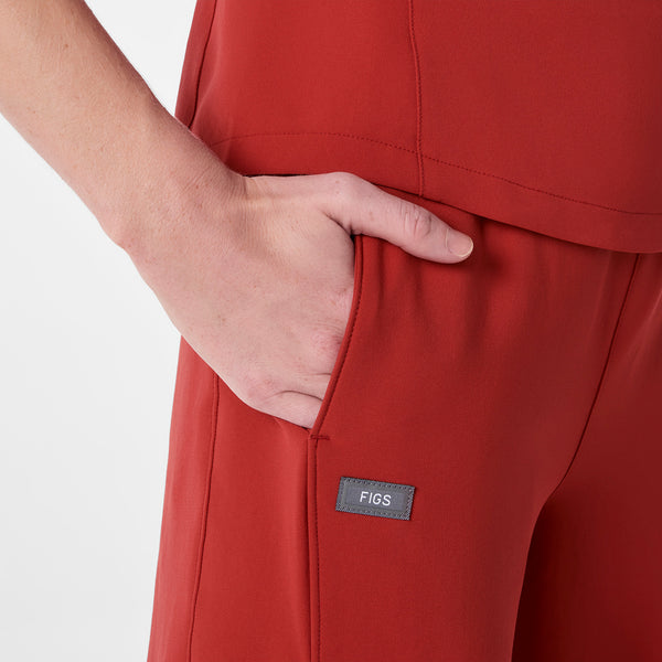 women's Team USA Red FIGS x Team USA FIBREx Polo - Scrub Top