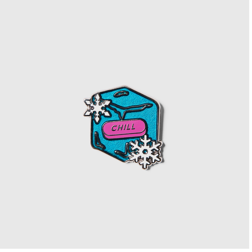 FIGS | V Coterie Chill Pill - Enamel Pin