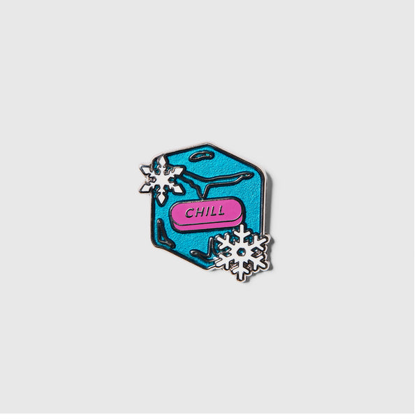 FIGS | V Coterie Chill Pill - Enamel Pin