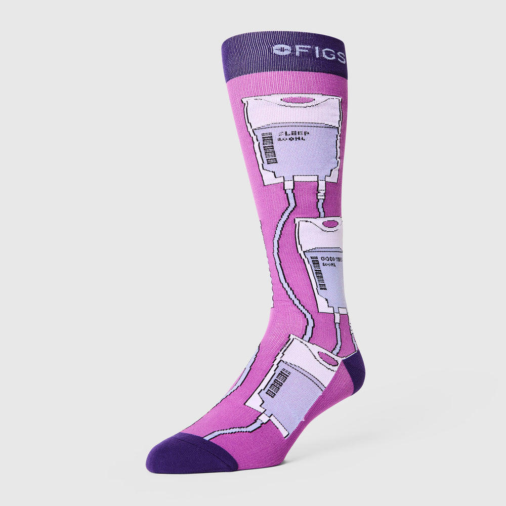 women's Ultraberry Laughter Is The Best Medicine - Compression Socks