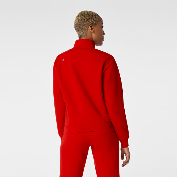 women's Winning Red Off-Shift ¼ Zip - Sweatshirt™