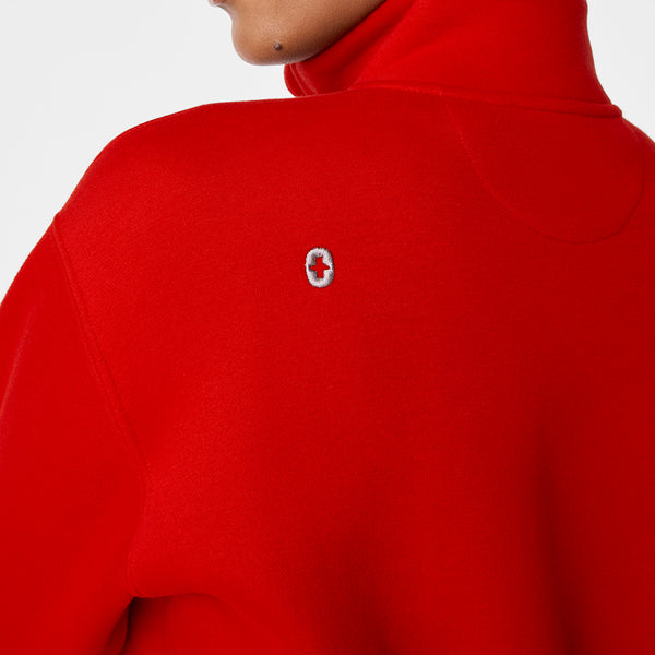 women's Winning Red Off-Shift ¼ Zip - Sweatshirt™