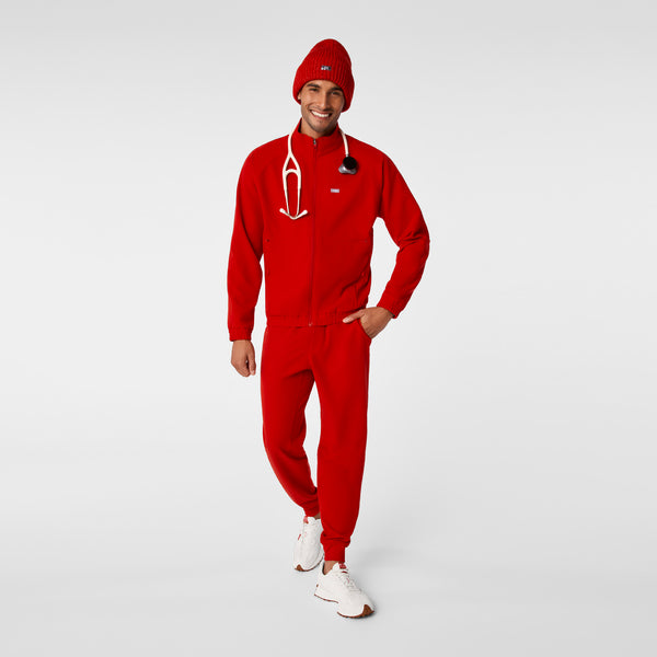 Winning Red Shimmer FIGS Logo Beanie