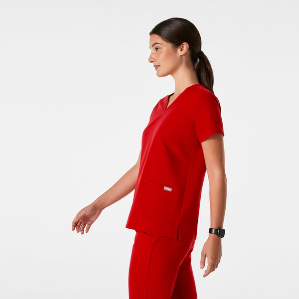 women's Winning Red Casma - Three-Pocket Scrub Top™