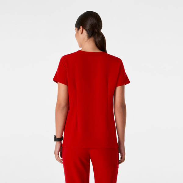 women's Winning Red Casma - Three-Pocket Scrub Top™