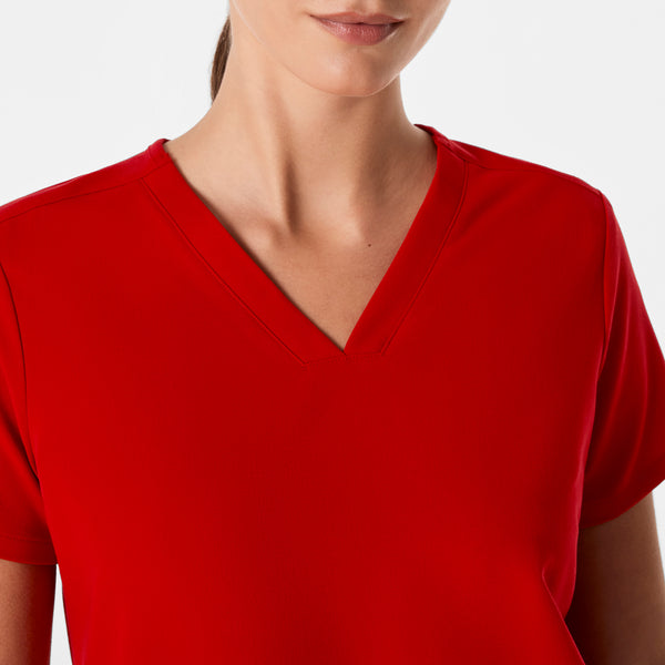 women's Winning Red Casma - Three-Pocket Scrub Top™