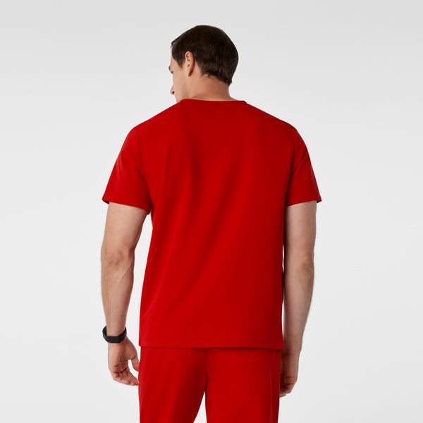 men's Winning Red Chisec - Three-Pocket Scrub Top™