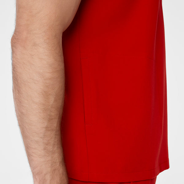 men's Winning Red Chisec - Three-Pocket Scrub Top™
