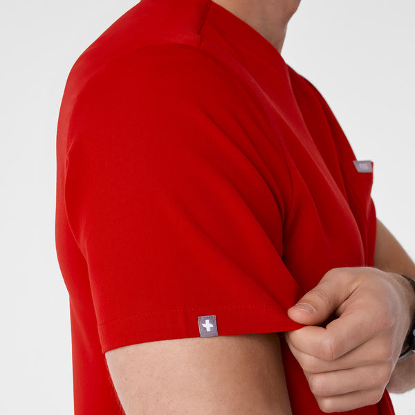 men's Winning Red Chisec - Three-Pocket Scrub Top™