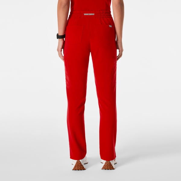 women's Winning Red High Waisted Dowa - Tall Scrub Pants