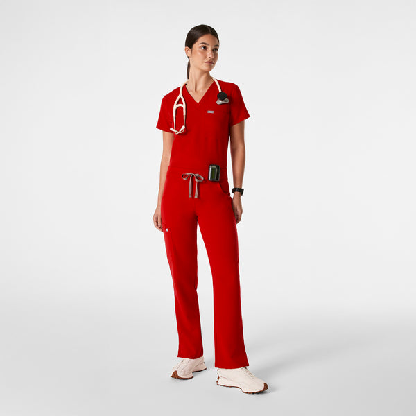 women's Winning Red Kade - Petite Cargo Scrub Pant™