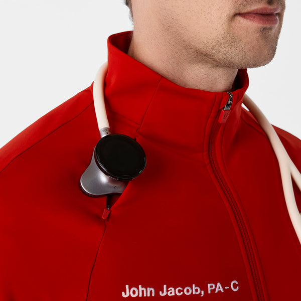 men's Winning Red On-Shift ContourKnit Jacket™