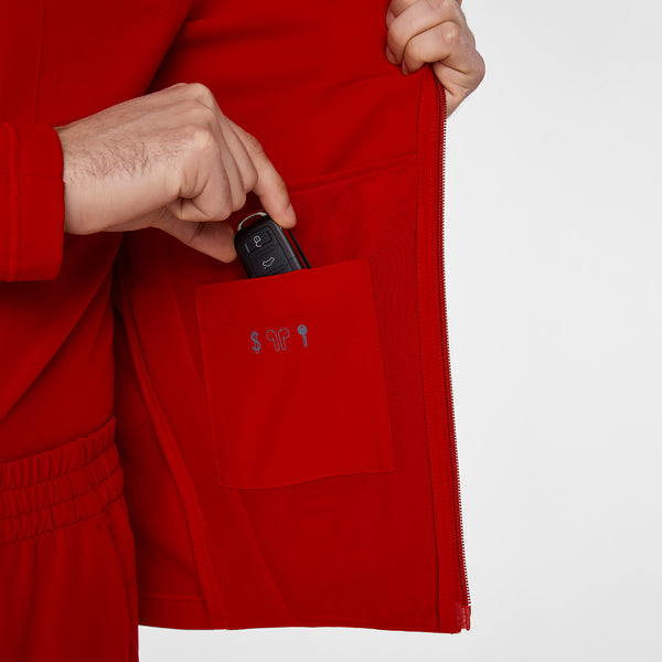 men's Winning Red On-Shift ContourKnit Jacket™