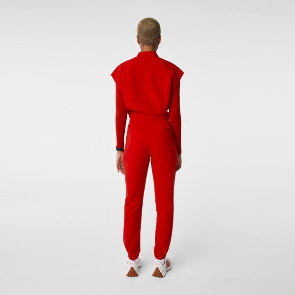 women's Winning Red Rafaela Cargo  -  Tall ScrubJumpsuit™