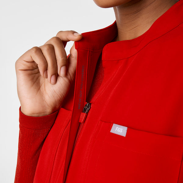 women's Winning Red Rafaela Cargo  -  Tall ScrubJumpsuit™