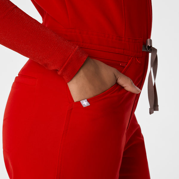 women's Winning Red Rafaela Cargo - ScrubJumpsuit™