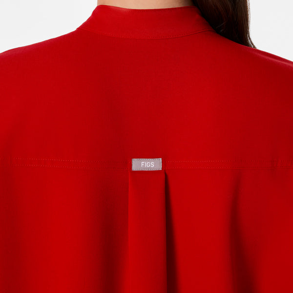 women's Winning Red Rafaela - Oversized Scrub Top™