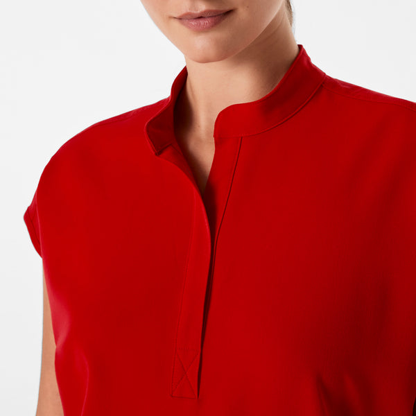 women's Winning Red Rafaela - Oversized Scrub Top™