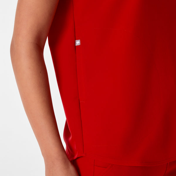women's Winning Red Rafaela - Oversized Scrub Top™