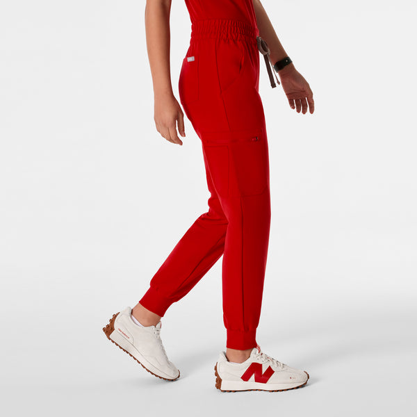 women's Winning Red Uman Relaxed - Tall Jogger Scrub Pant