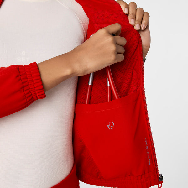 women's Winning Red Sydney -  Scrub Jacket