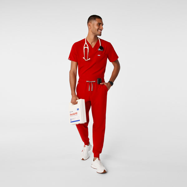 Men's Winning Red Leon -  Scrub Top™