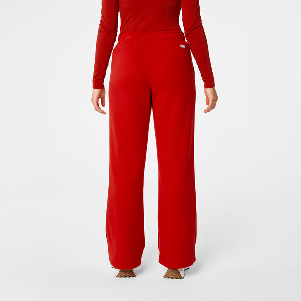 women's Winning Red Off-Shift Wide Leg - Sweatpant™