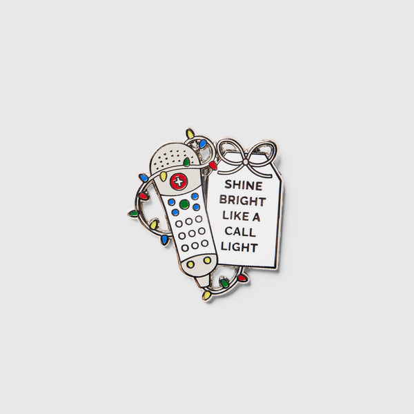FIGS | V Coterie Call Light - Enamel Pin