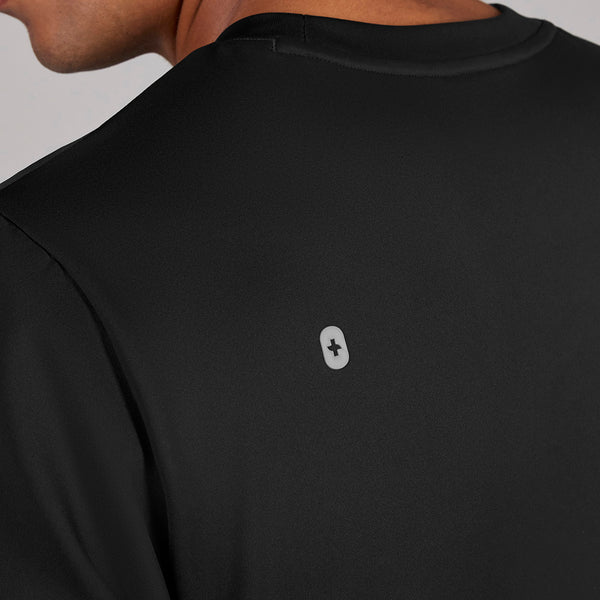 men's Black Darien FORMx - Crewneck Scrub Top