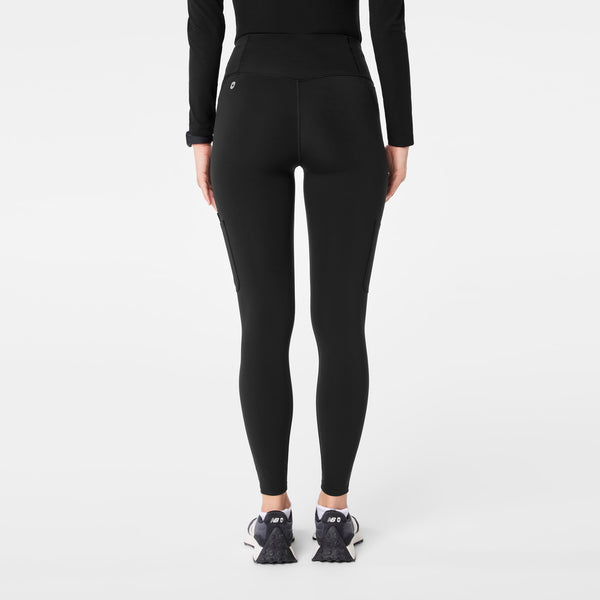 women's Black High Waisted Ashland - Skinny ScrubLegging™