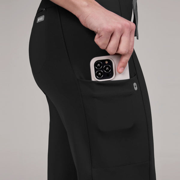 women's Black Valle FORMx Straight Leg - Scrub Pant