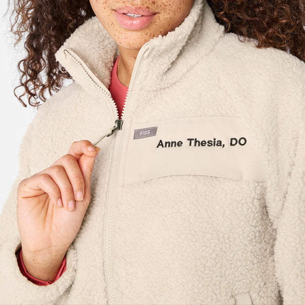 women's Bone On-Shift High Pile - Fleece Bomber Jacket™