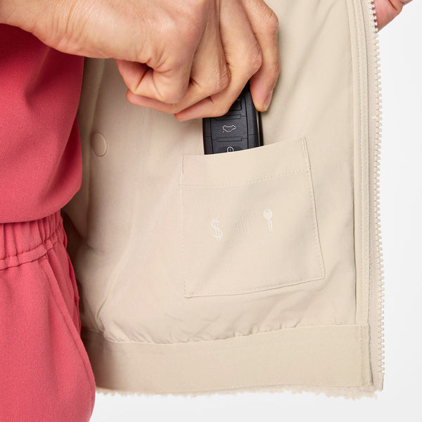 men's Bone On Shift High Pile - Bomber Jacket™