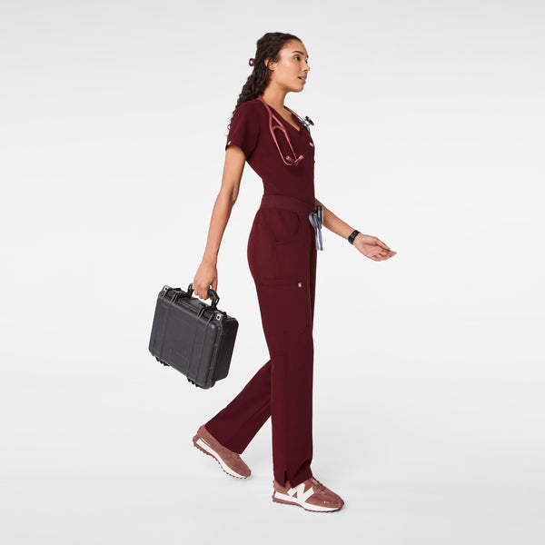Burgundy FIGS Claw Clip